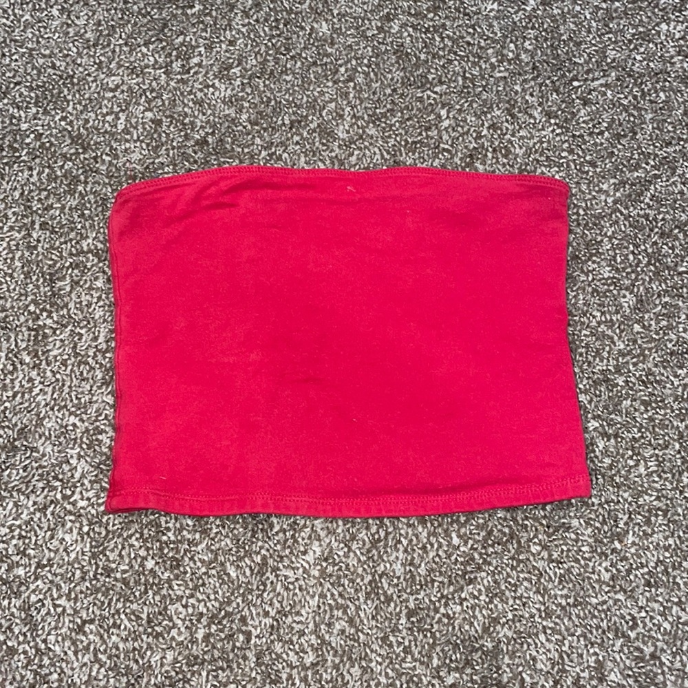 Red Hollister Tube Top